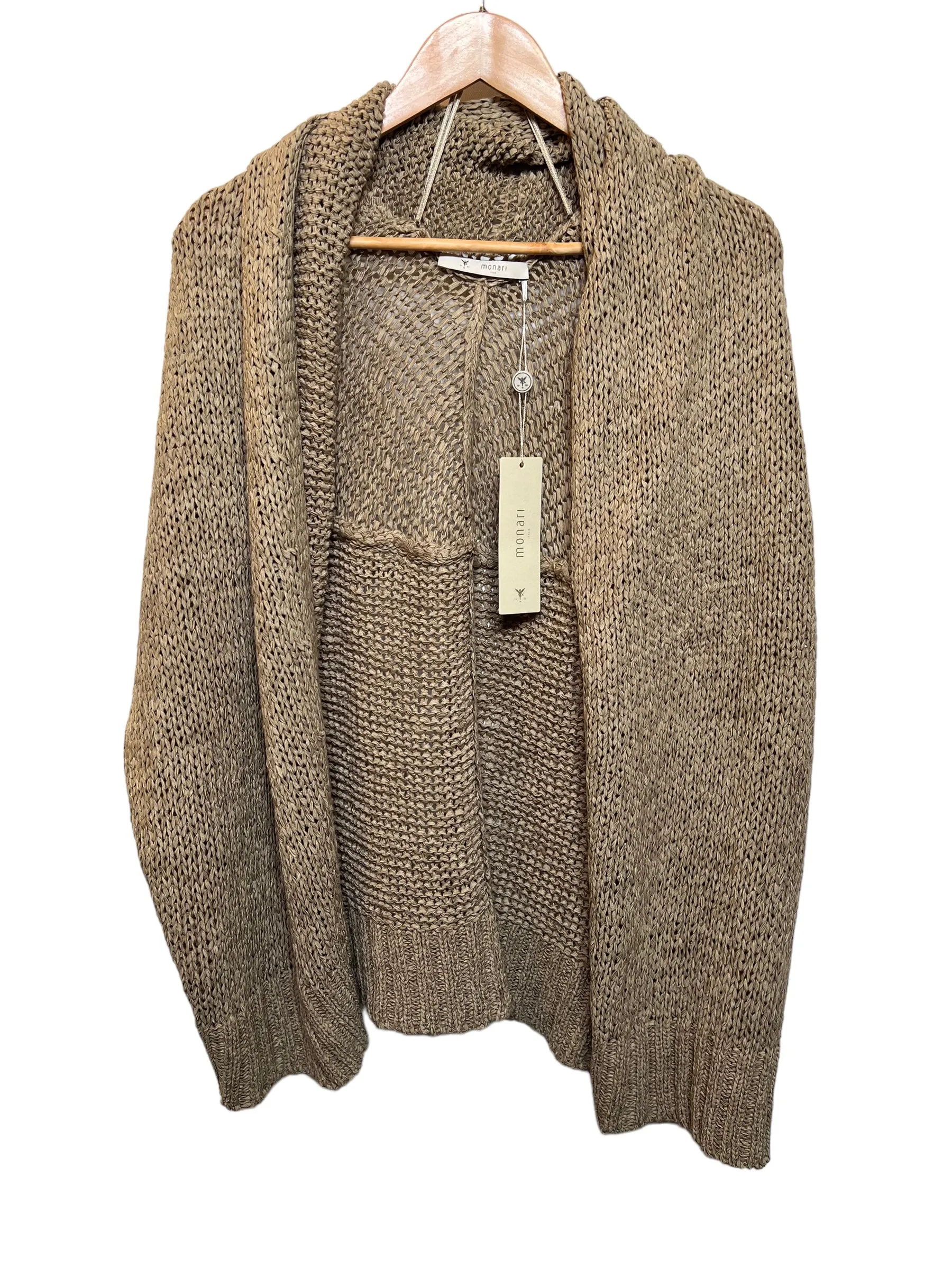 LowMaintenance Fabric Monari Women??s Open Cardigan (Size XL)