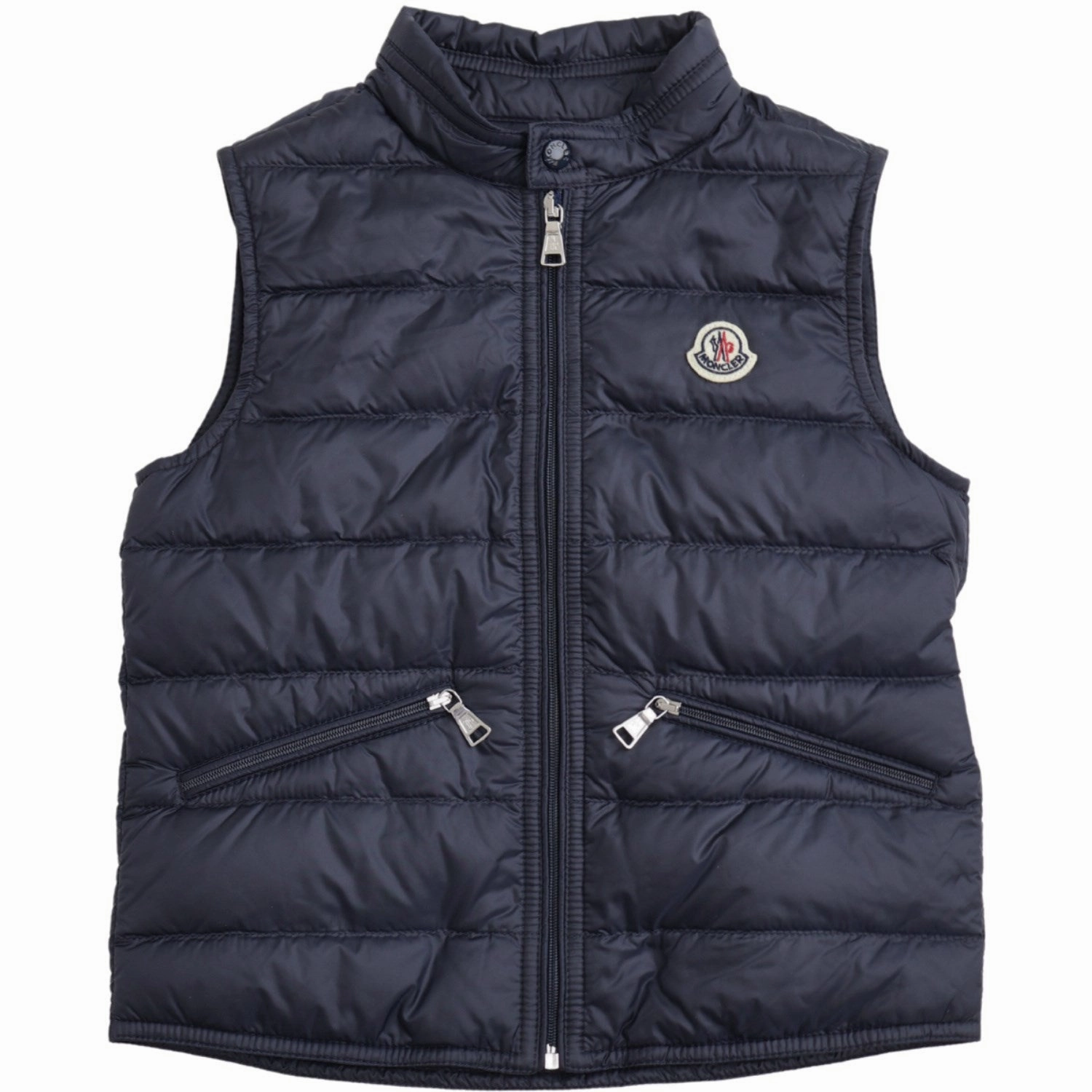 Moncler Navy Gui Vest tall size thought