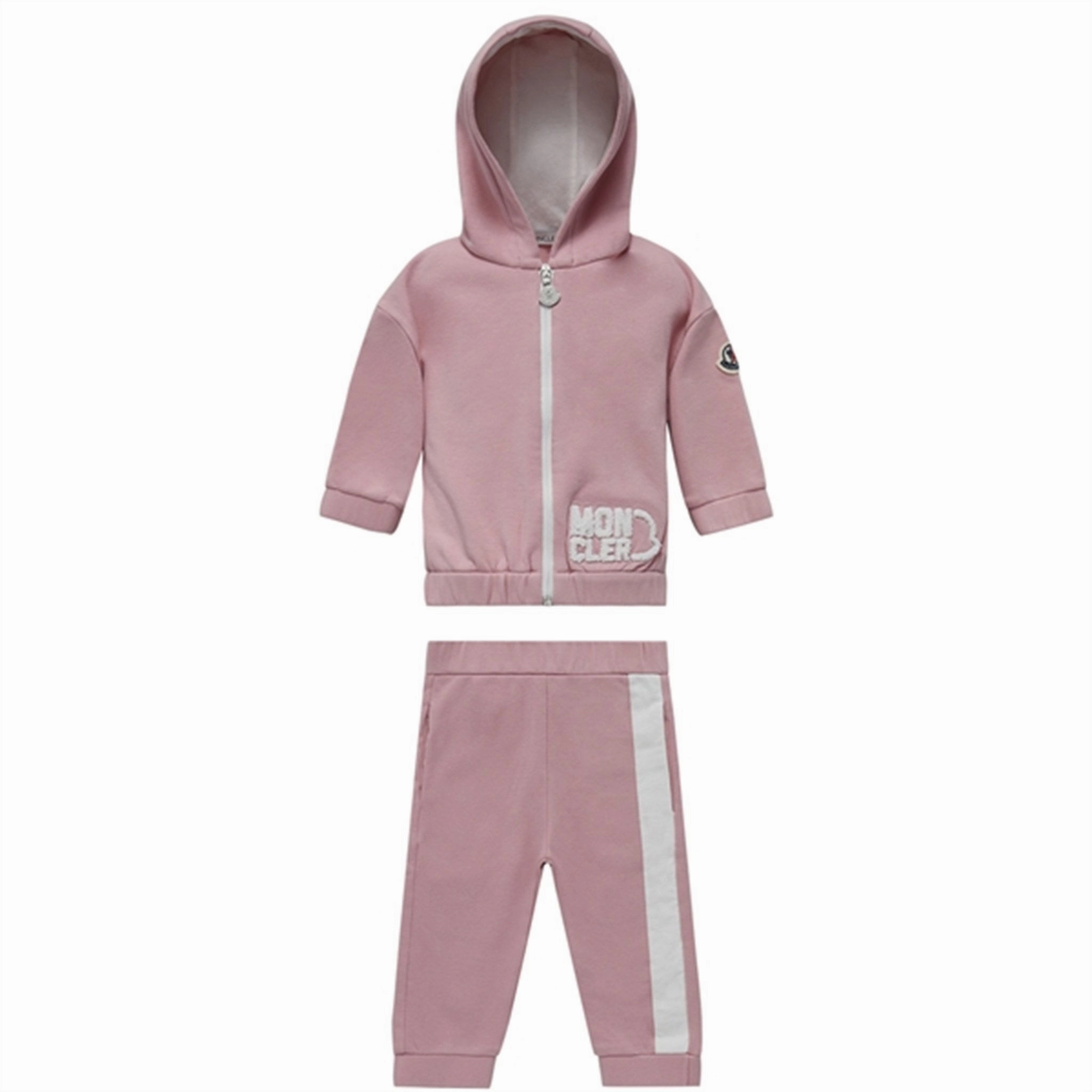 EcoFriendly Recycled Material hobby venue Moncler Sweatset Pink