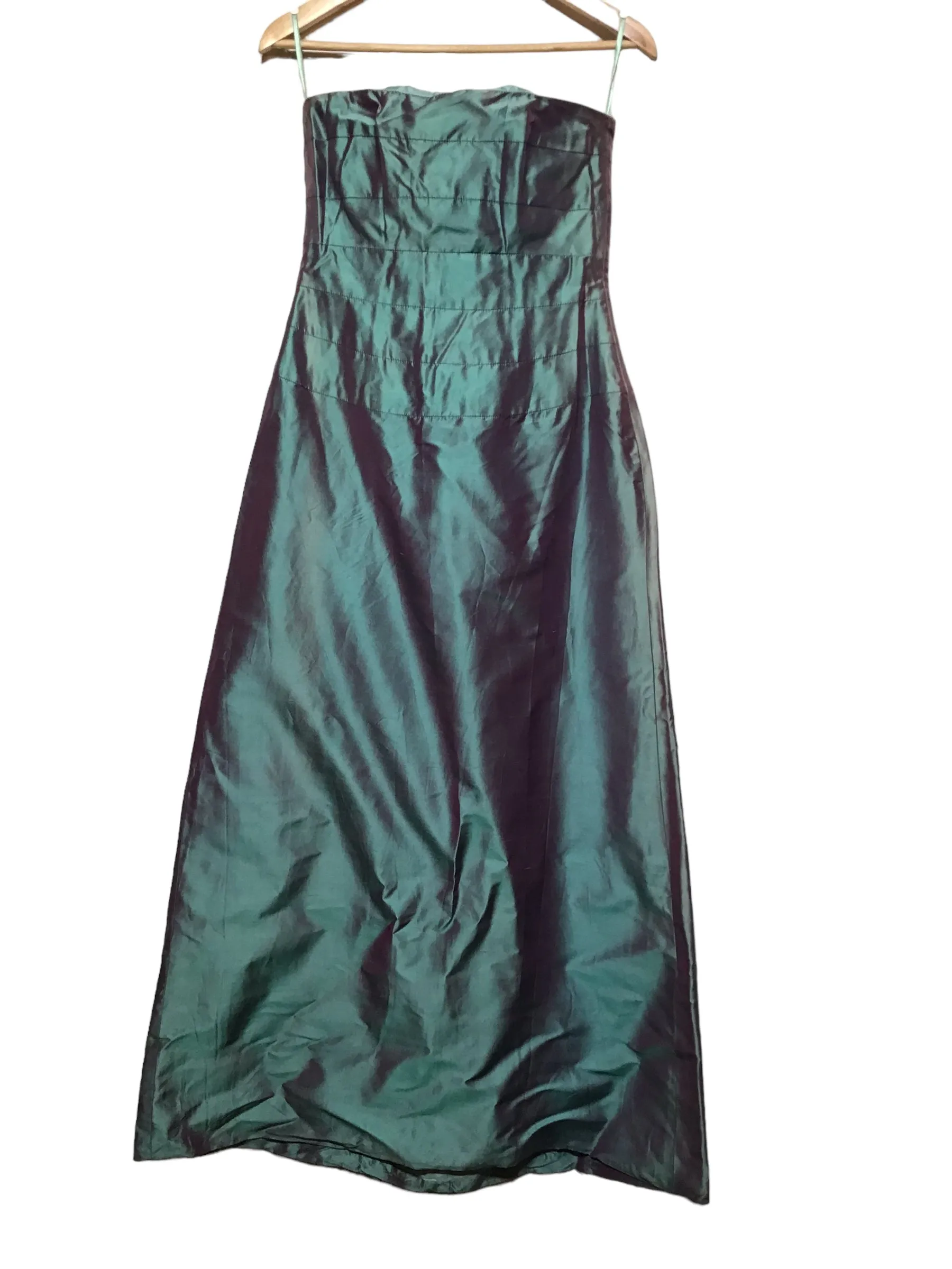 Dark Tones Day Ready Monsoon Bandeau Dress (Size L)