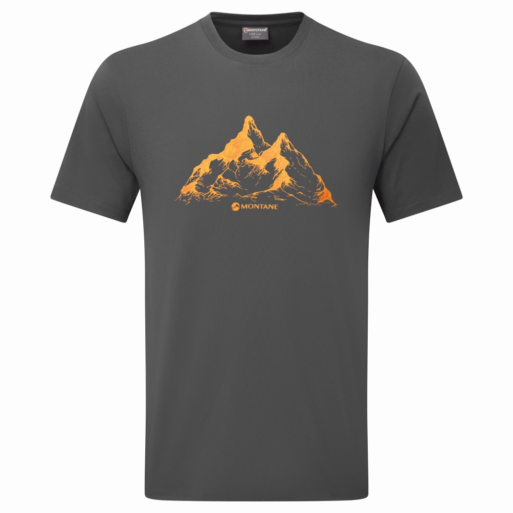 Montane Dual Mountain T-Shirt Men theater visit Non Irritating Tags