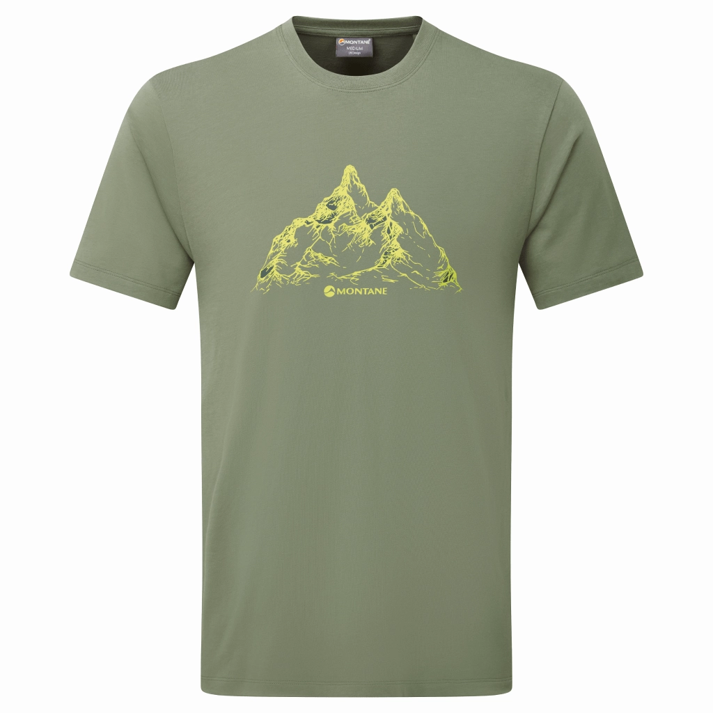 Montane Dual Mountain T-Shirt Men Non Iron Finish Essential Layer
