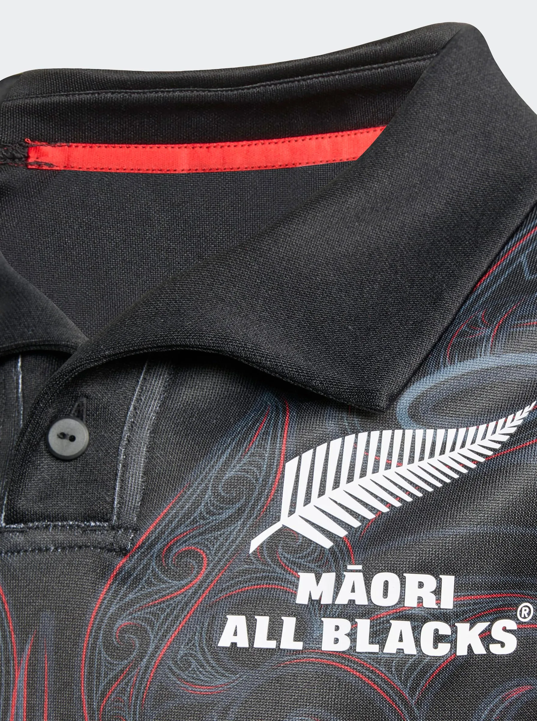 Non Chafing Edges Breathable mesh lining M??ori All Blacks Home Jersey Youth