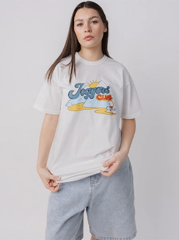 Mountain Graphic Tee All Season Wear Abrasion resistant