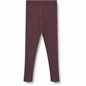 Wheat Fudge Rib Leggings Maddy Relaxed Stretch Fit