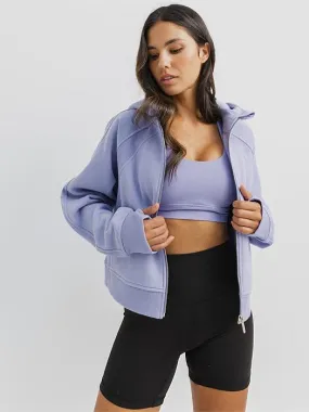 Movement Hood in Periwinkle Unisex