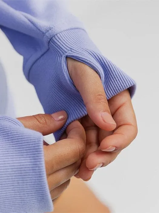 Indoor Wear Snowboarding wear Movement Hood in Periwinkle