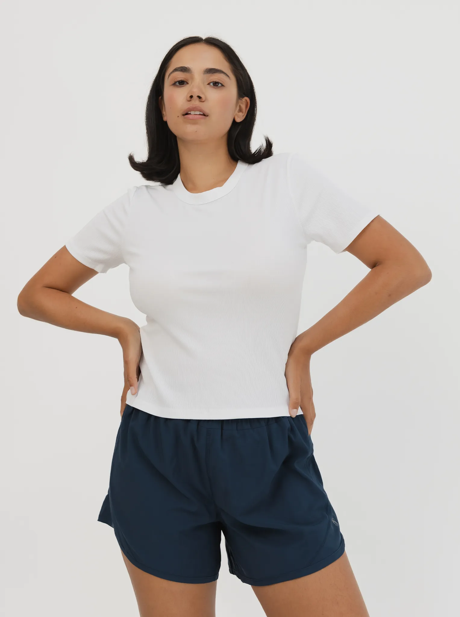 All-Purpose Comfort Weekend Comfort Wear Movement Tee In White