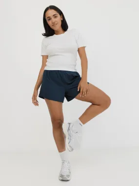 Preppy Movement Tee In White