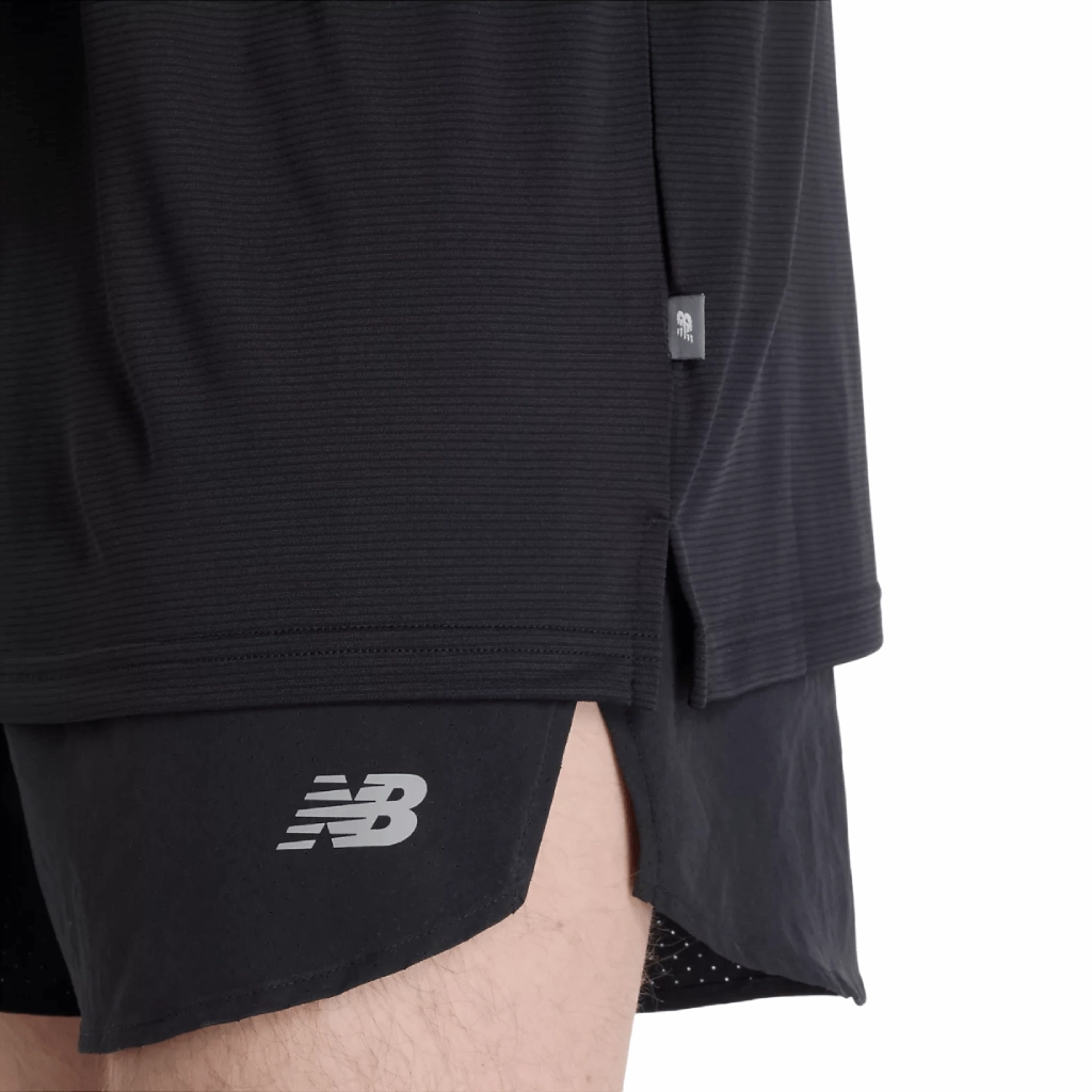 cyber monday Versatile Layering New Balance Essential Graphic Run T-Shirt Men