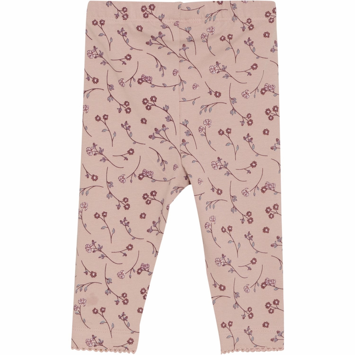 Minymo Misty Rose Leggins Aop Sculpted Design Stay Cool