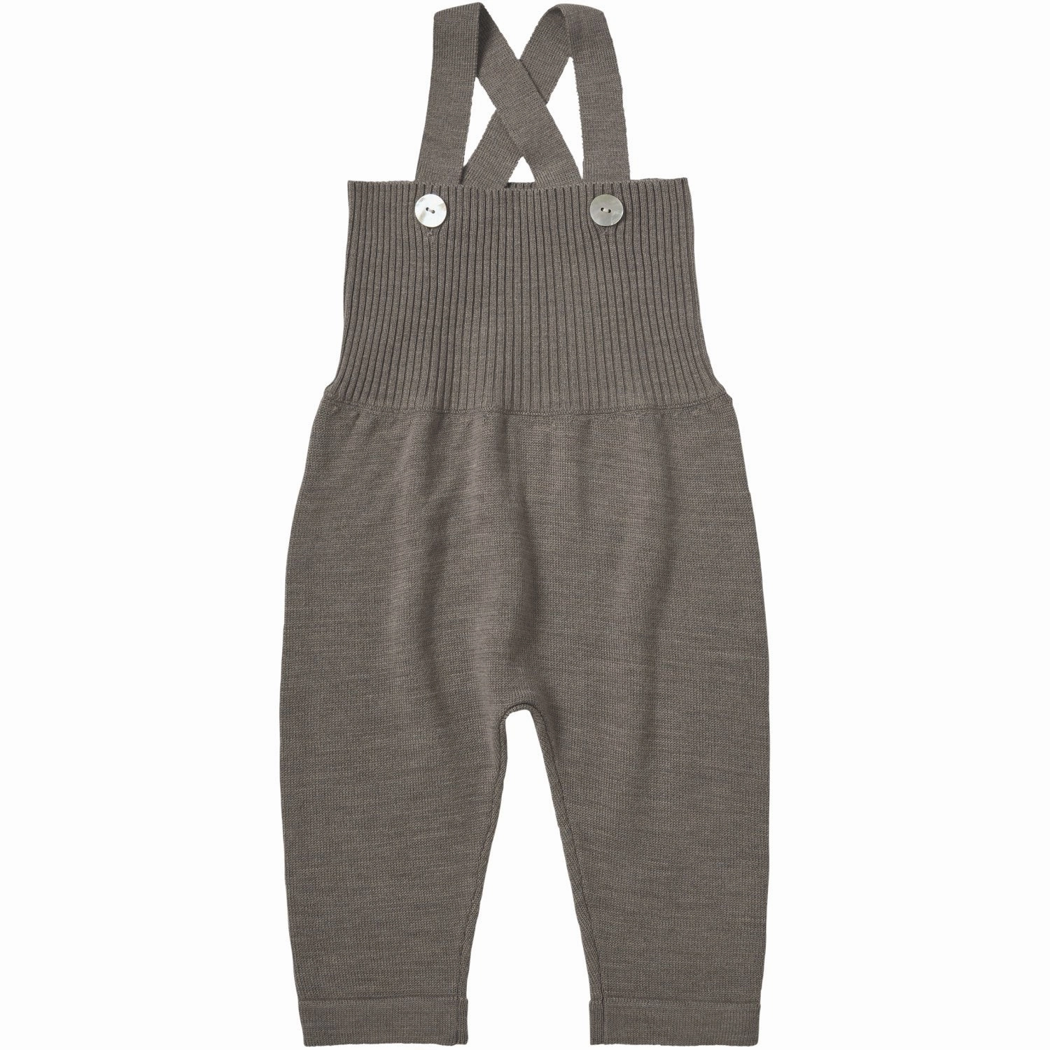 FUB Hazel Melange Baby High Waist Overalls Everyday Must-have