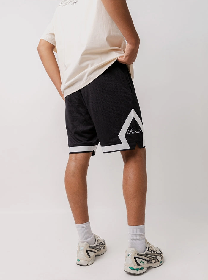 Game Day Shorts in Black Durable Feel