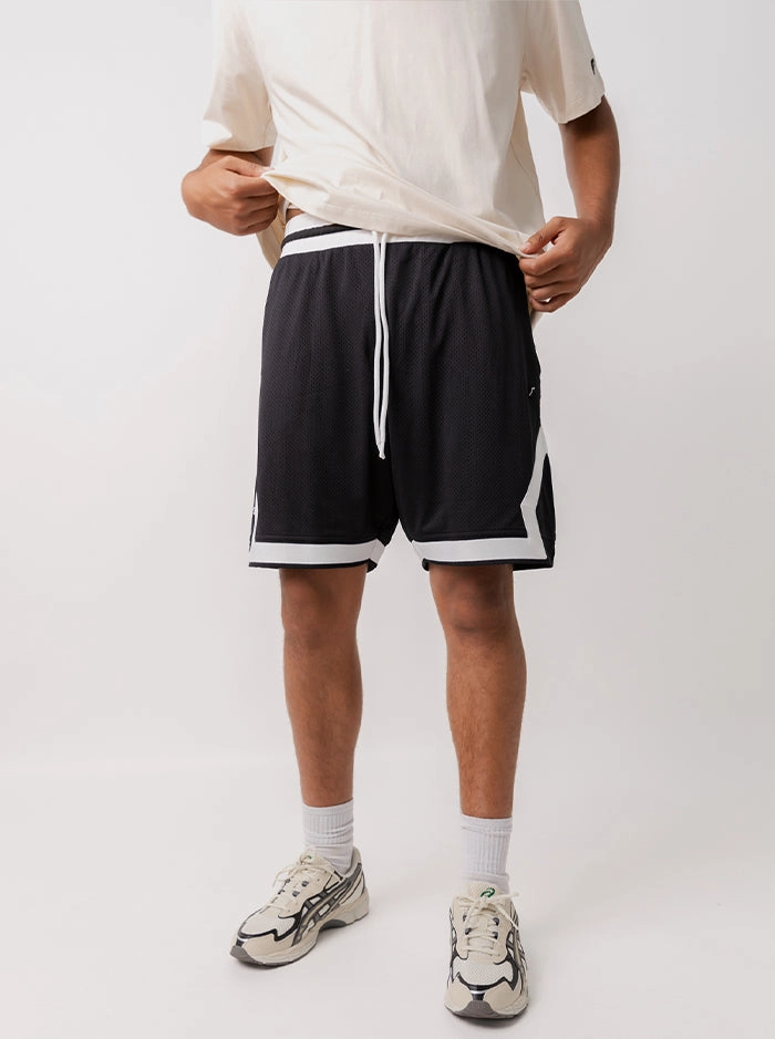 Artisanal Athletic Wear Game Day Shorts in Black