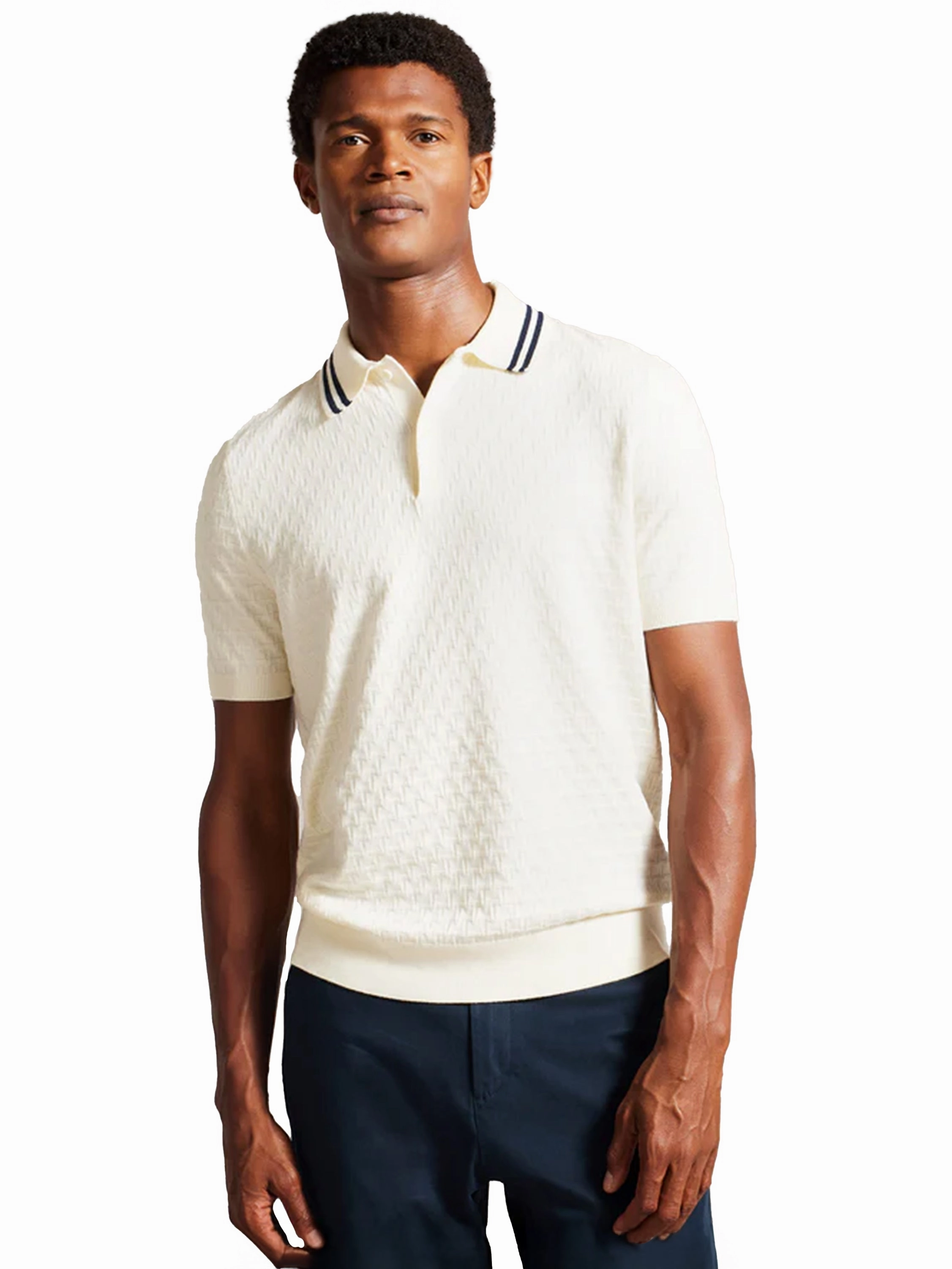 Travel Staple Ted Baker | Mens Stitched Polo Shirt