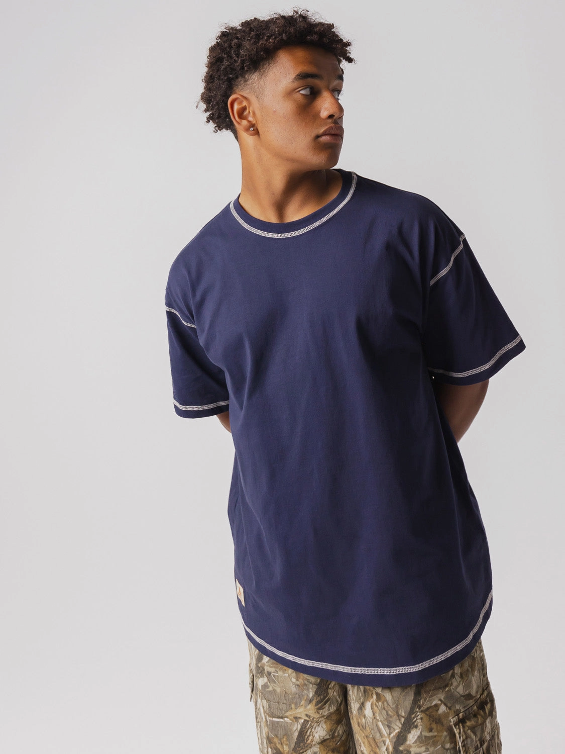 Contrast Stitch Tee shopping