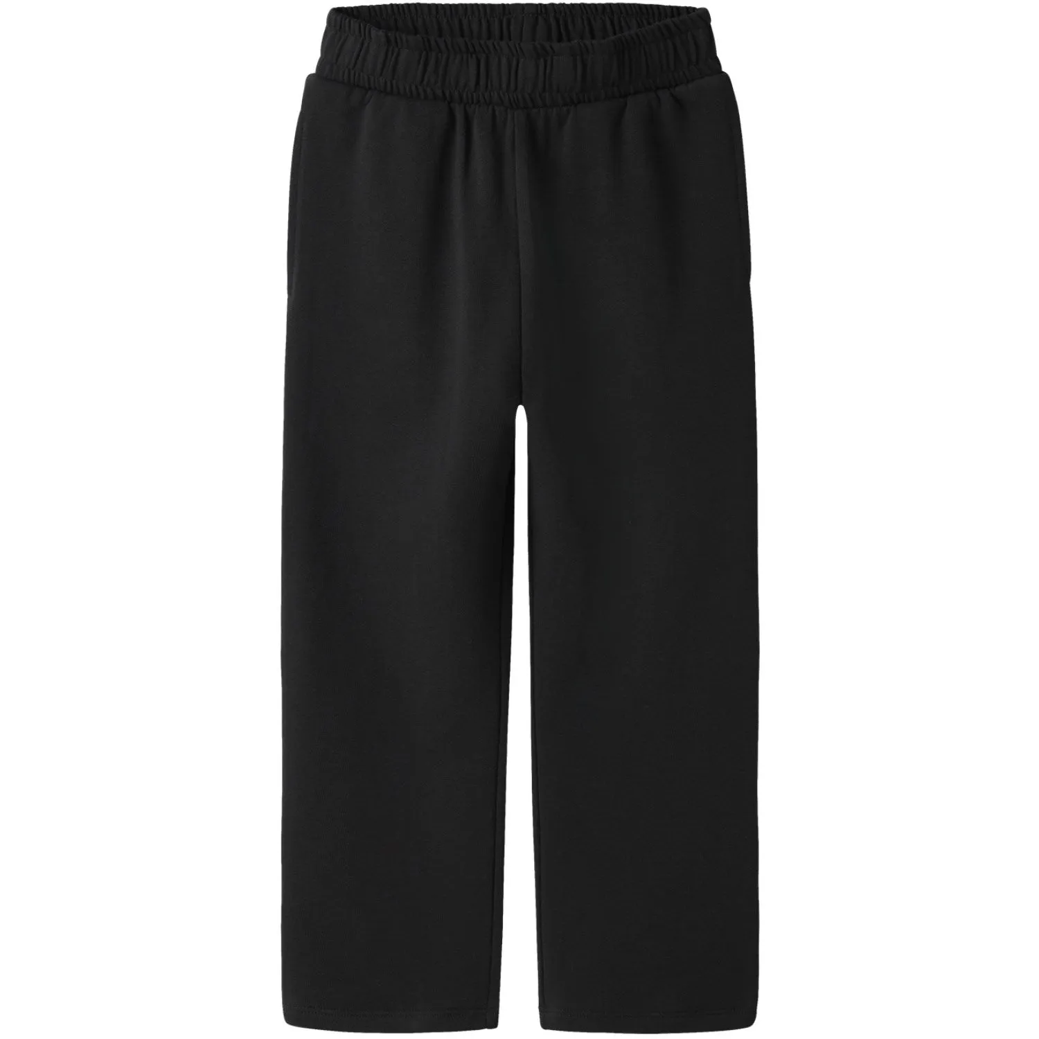 NonRestrictive Movement Panels Thermal Core Insulation Name It Black Nkmmallo Straight Sweat Pants Bru Noos