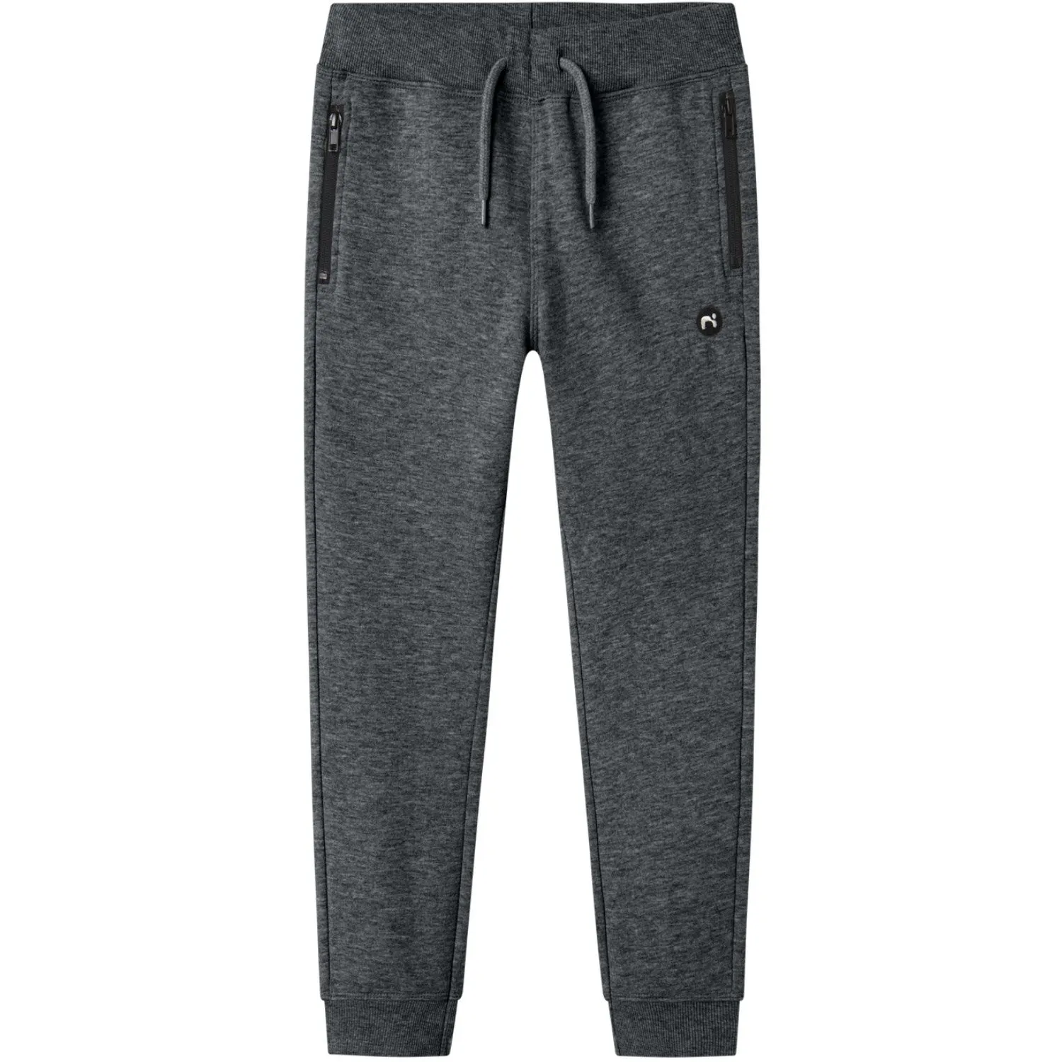 Name It Dark Grey Melange Nkmvimo Swe Pants Bru Noos polish AntiPillingFabric