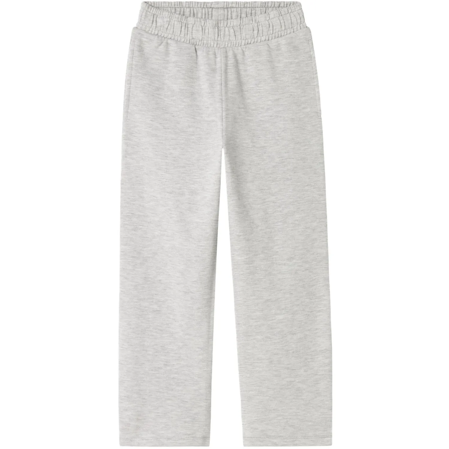Vapor Transfer Coating Name It Light Grey Melange Nkmmallo Straight Sweat Pants Bru Noos