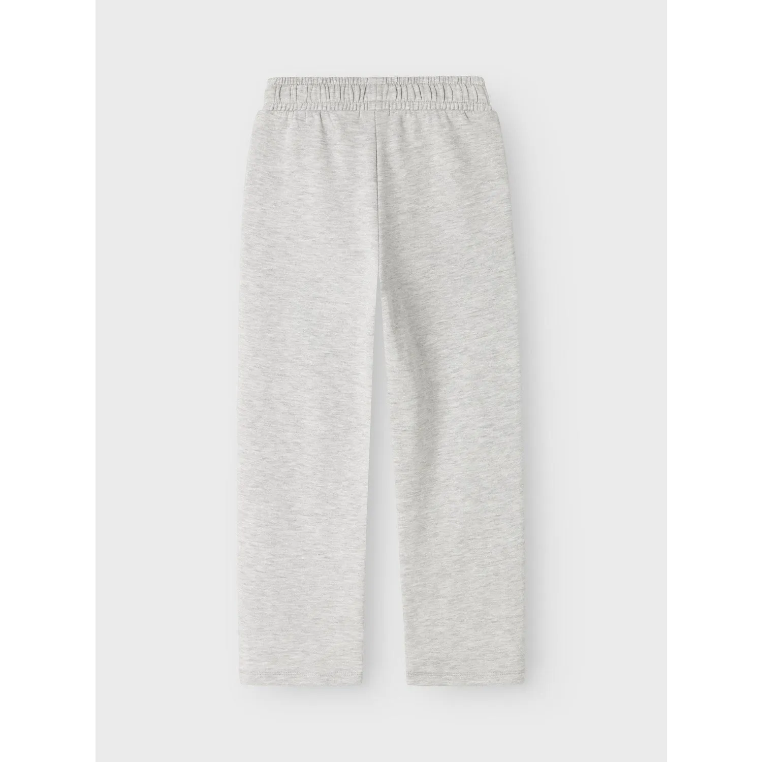biomass power Name It Light Grey Melange Nkmmallo Straight Sweat Pants Bru Noos
