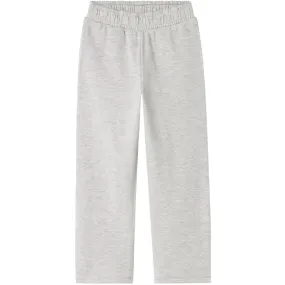 Name It Light Grey Melange Nkmmallo Straight Sweat Pants Bru Noos Flex Fit Easy to use