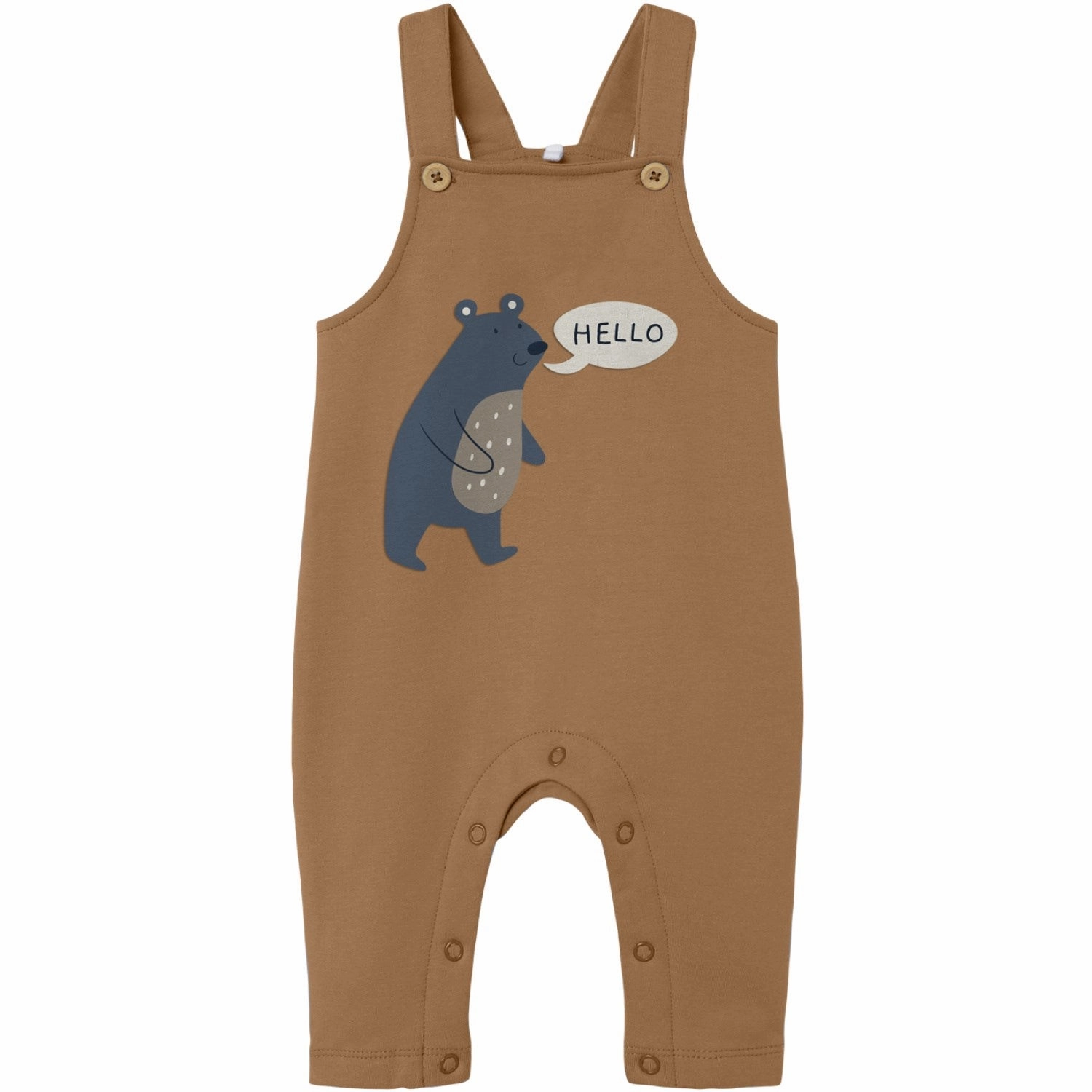 Effortless Design Versatile Design Name It Almond Bear Vonne Sweat Overall
