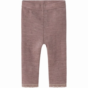 Cool Days Name It Antler Nbfwang Wool Needle Leggings Solid Noos