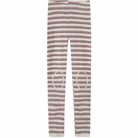 Name It Antler Snow White Nkfwang Wool Needle Leggings Casual Stretch Design