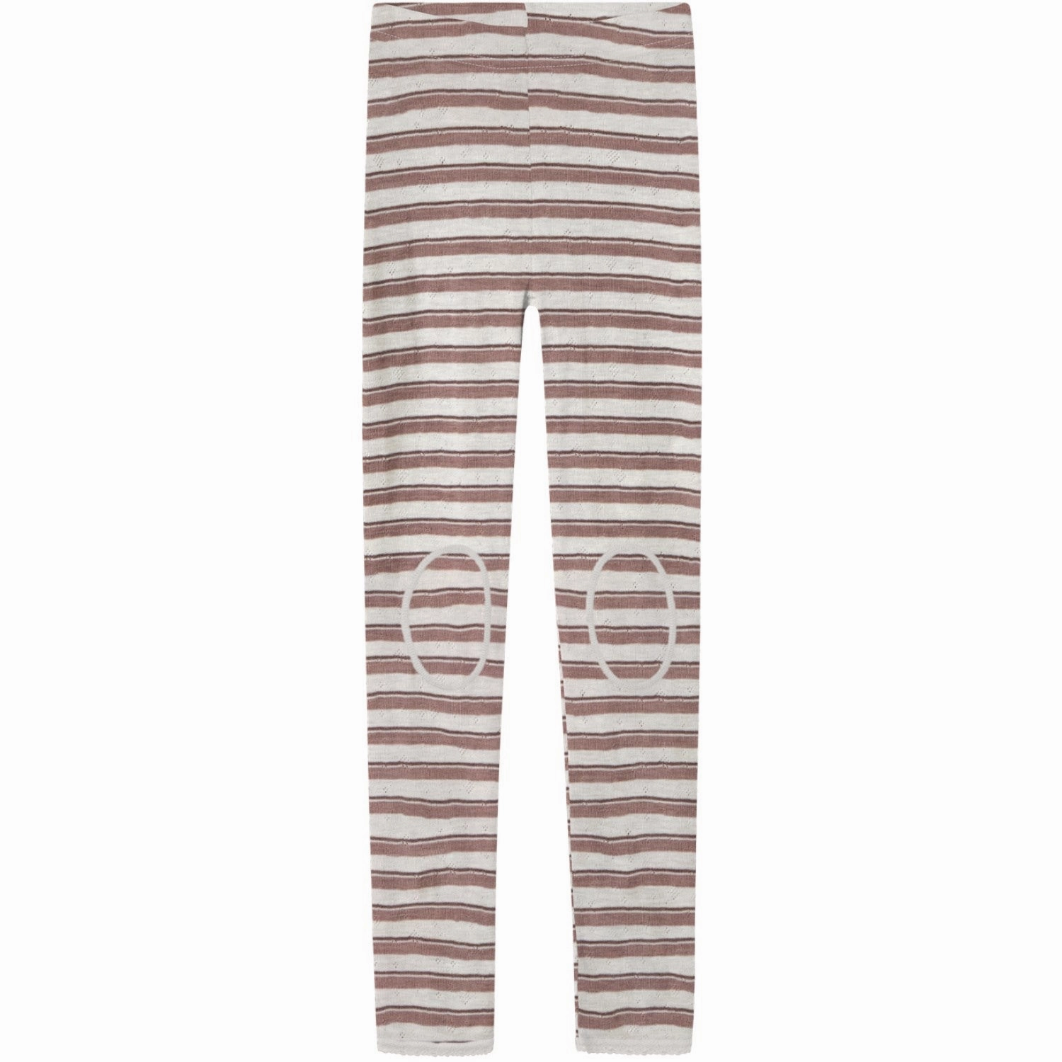 Name It Antler Snow White Nkfwang Wool Needle Leggings Athletic Fit