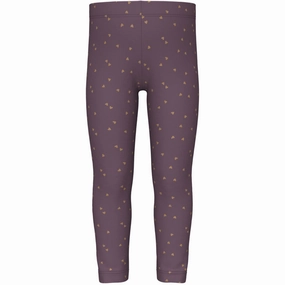 Name It Arctic Dusk Hearts Vivian Glitter Leggings Beginner Level Quick Dry Perfect for Workouts