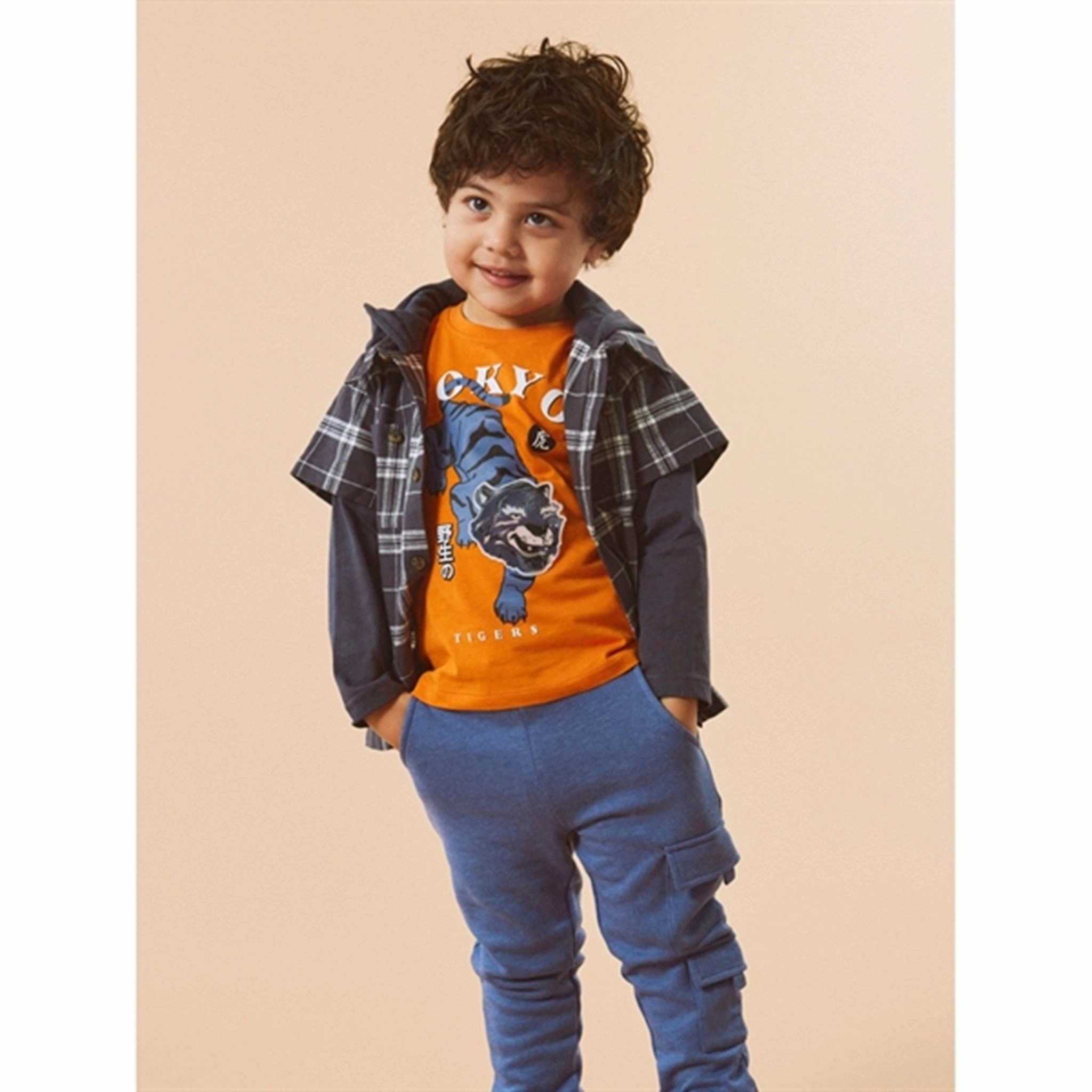 ReflectiveDetails Pre Shrunk Cotton Blend Name it Bijou Blue Sake Sweatpants