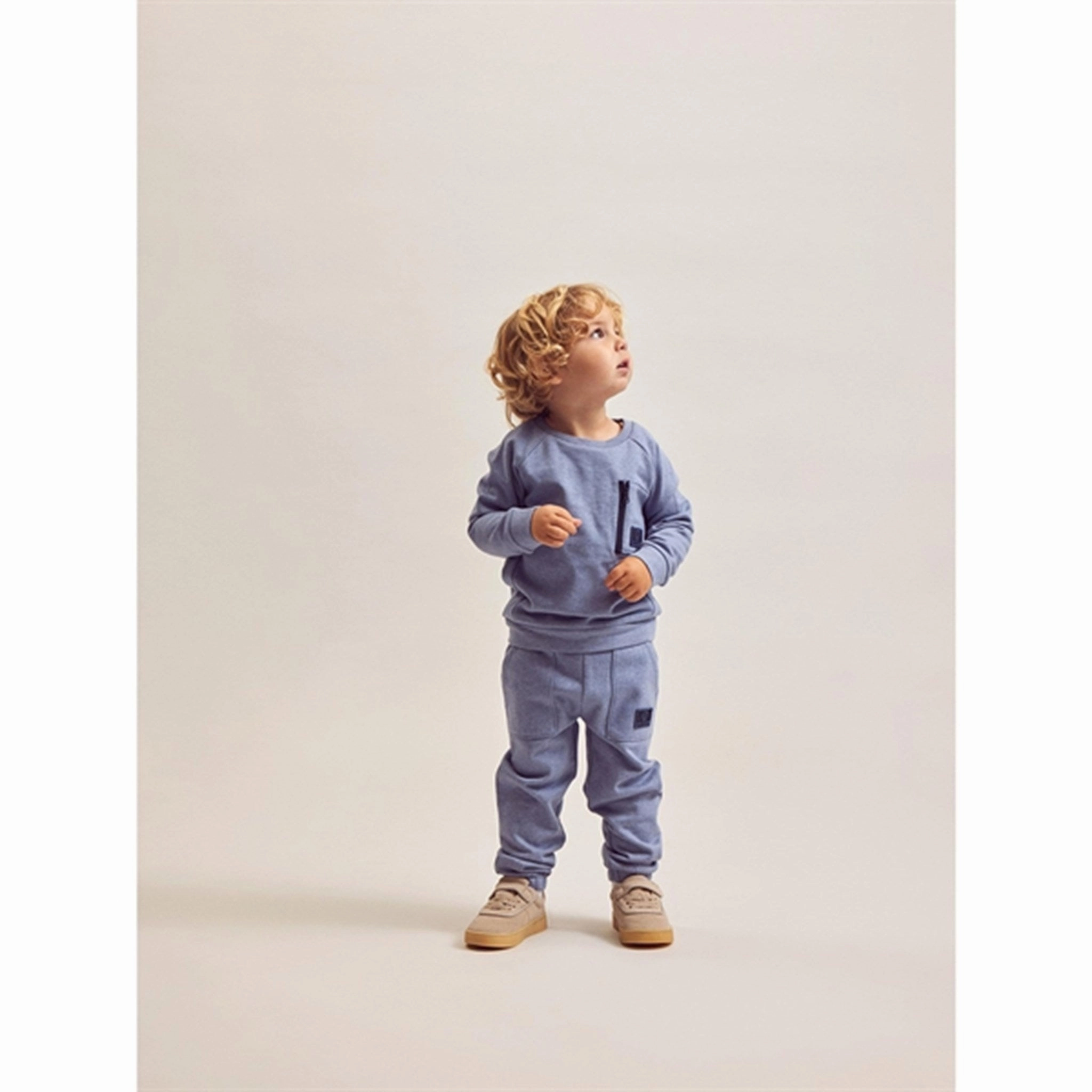 Name it Bijou Blue Thais Sweatpants Elasticized Hem budget-friendly