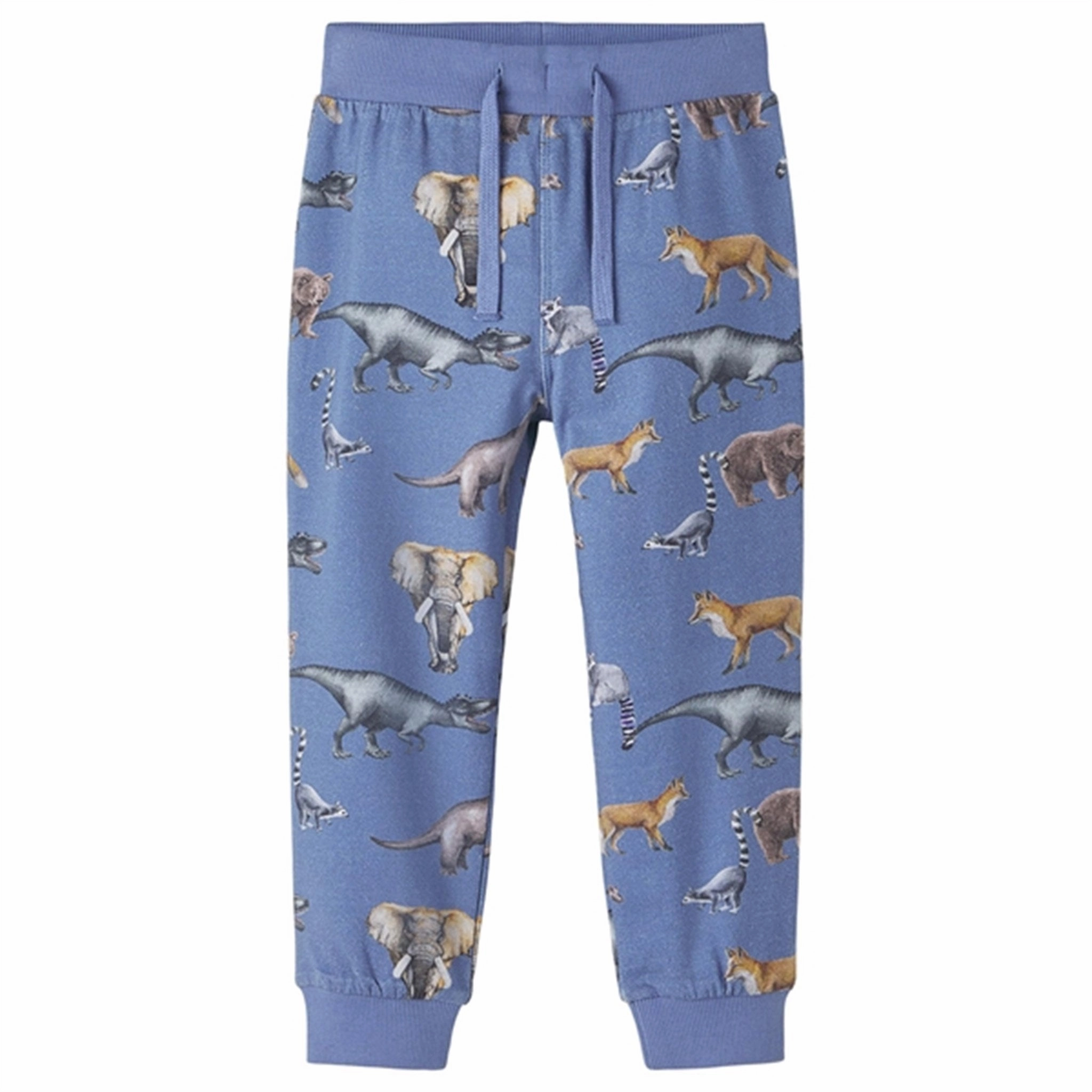 Short-sleeved Name it Bijou Blue Tom Sweatpants