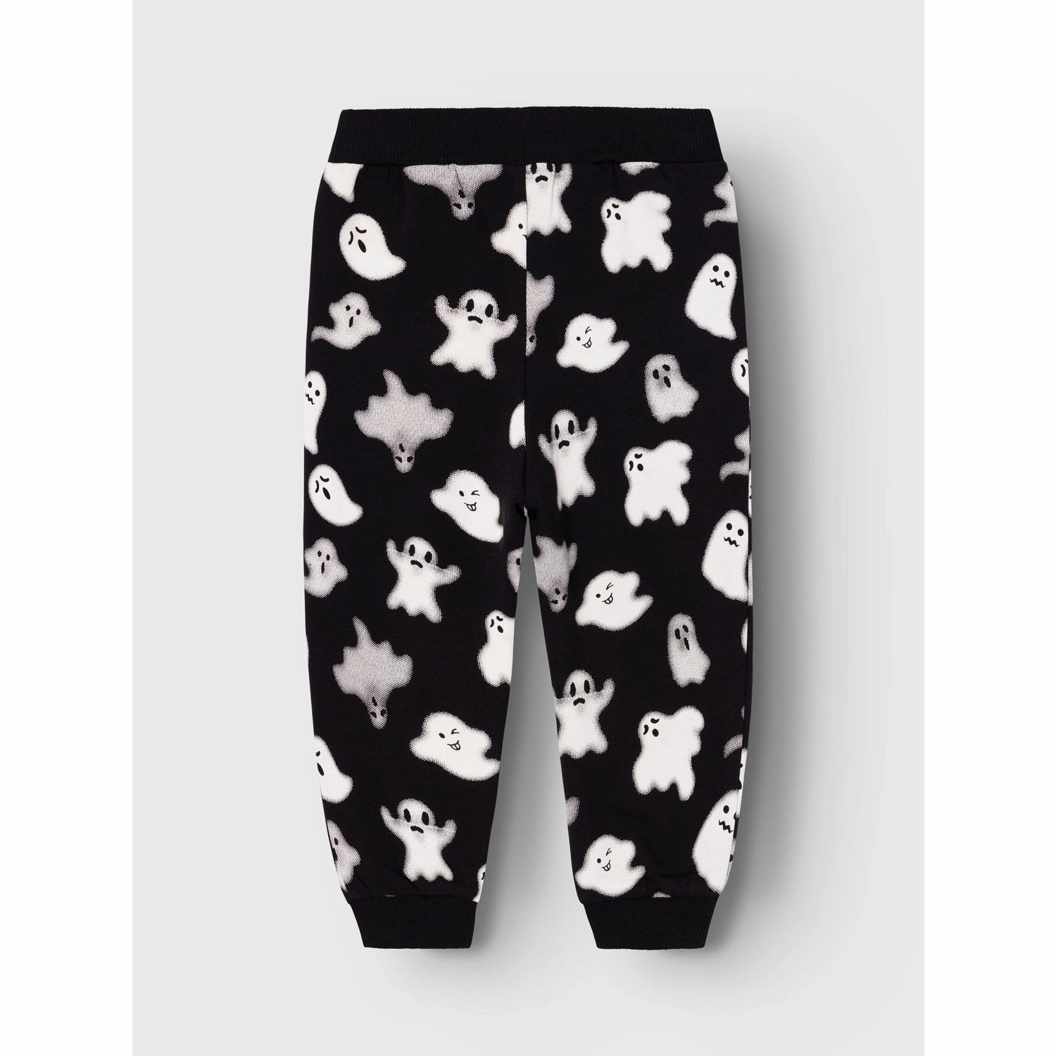 Name It Black Black Owen Regular Sweatpants ribbon Wrinkle recovery