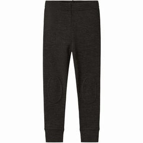 Casual Fit Wear Name It Black Nmnwax Wool Rib Leggings Noos
