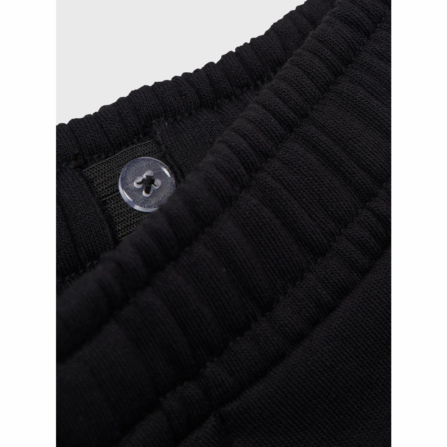 Name It Black Rillo Regular Sweatpants ThermalRegulation Reinforced Stress Point Stitching
