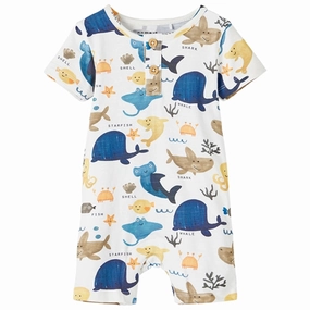 Name it Bright White Harim Onesie Loose Friends