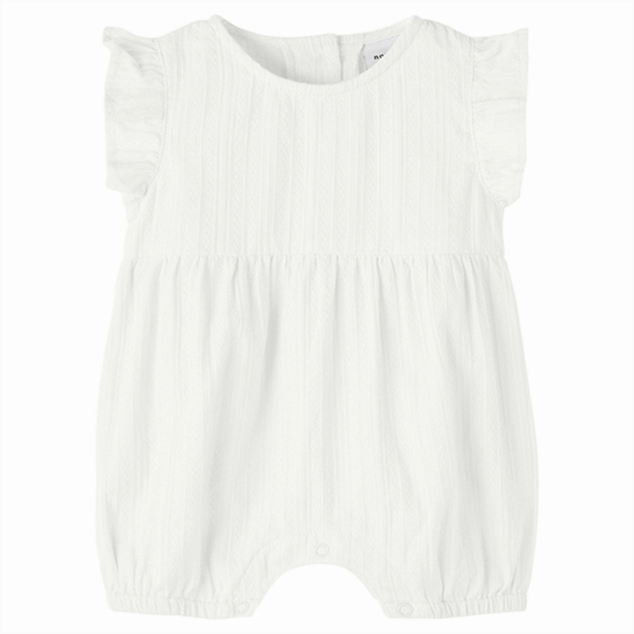 Name it Bright White Hilla Romper Active Classic Eco Vivid