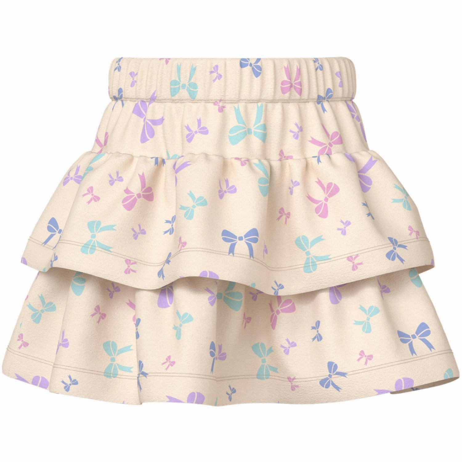 Name It Buttercream Bows Vigga Skirt muted tone Outfit Mix