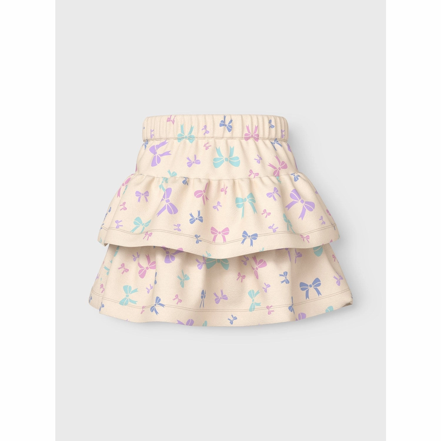 Name It Buttercream Bows Vigga Skirt A Line Cut Smooth Edging