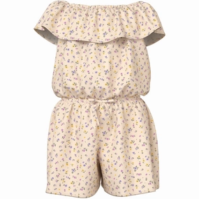 Training Vintage Name It Buttercream Small Flowers Vinaya Playsuit Noos