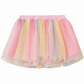 Name it Cashmere Rose Famille Tylle Skirt Button Details