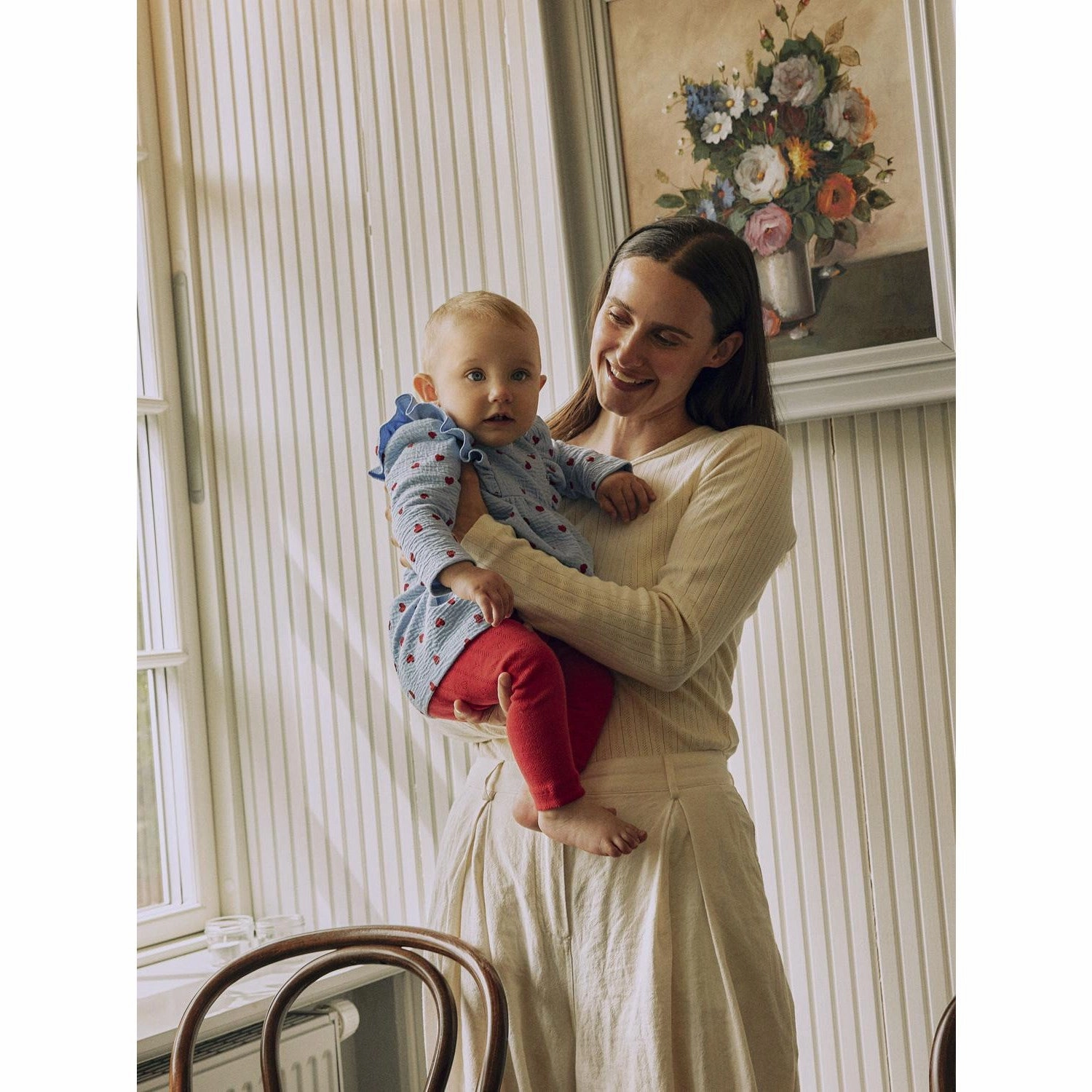 Name It Chinese Red Dagnes Leggings Unisex Style Dance Practice