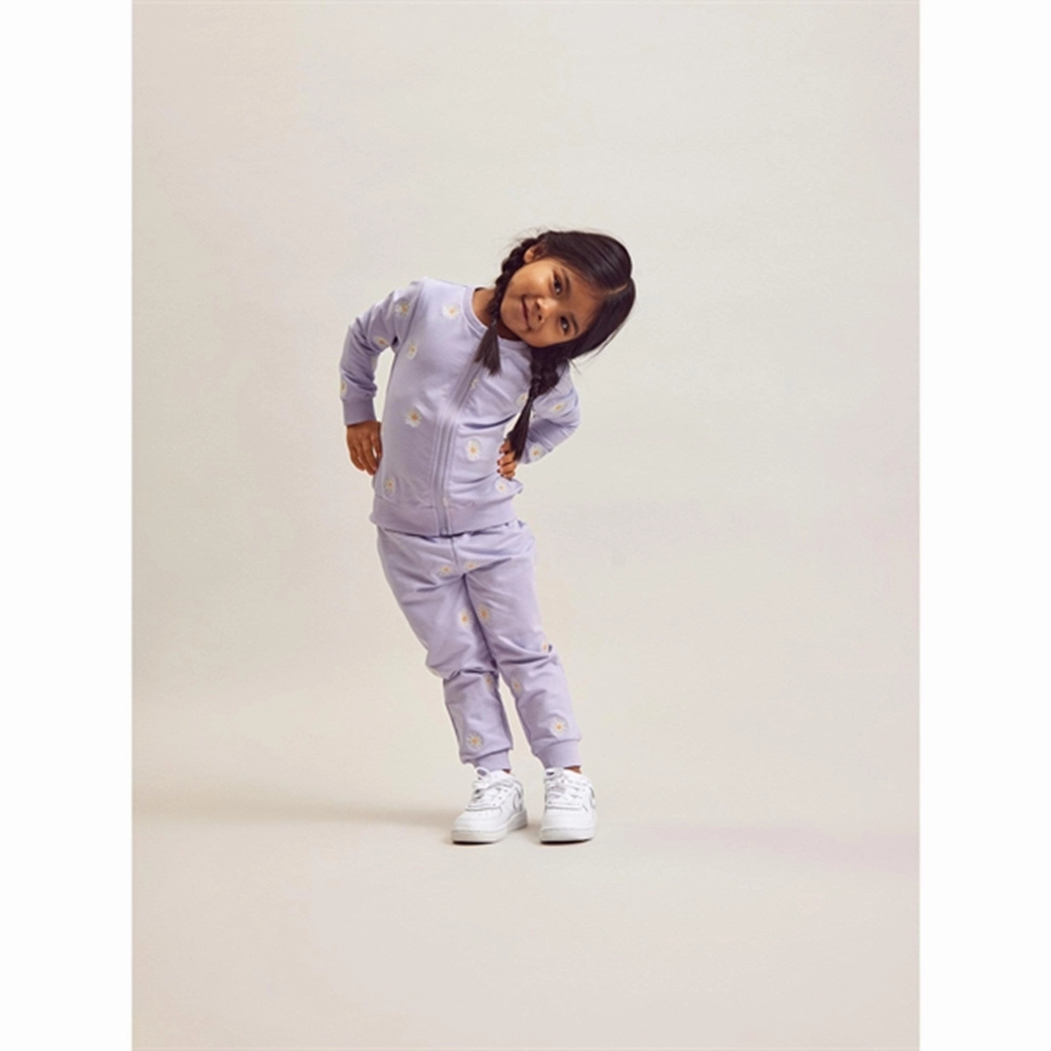 photoshoot venue advertising venue Name it Cosmic Sky Billey Sweatpants