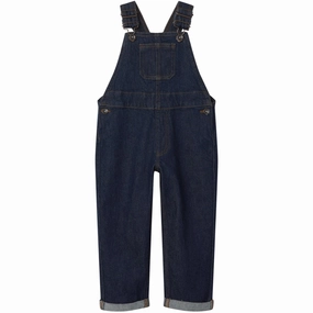 Name It Dark Blue Denim Unwashed Rocco Denim Overall Soft and Cozy