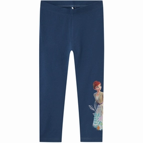 Name It Dark Denim Jeri Frozen Leggings Travel Outfit Skin Friendly