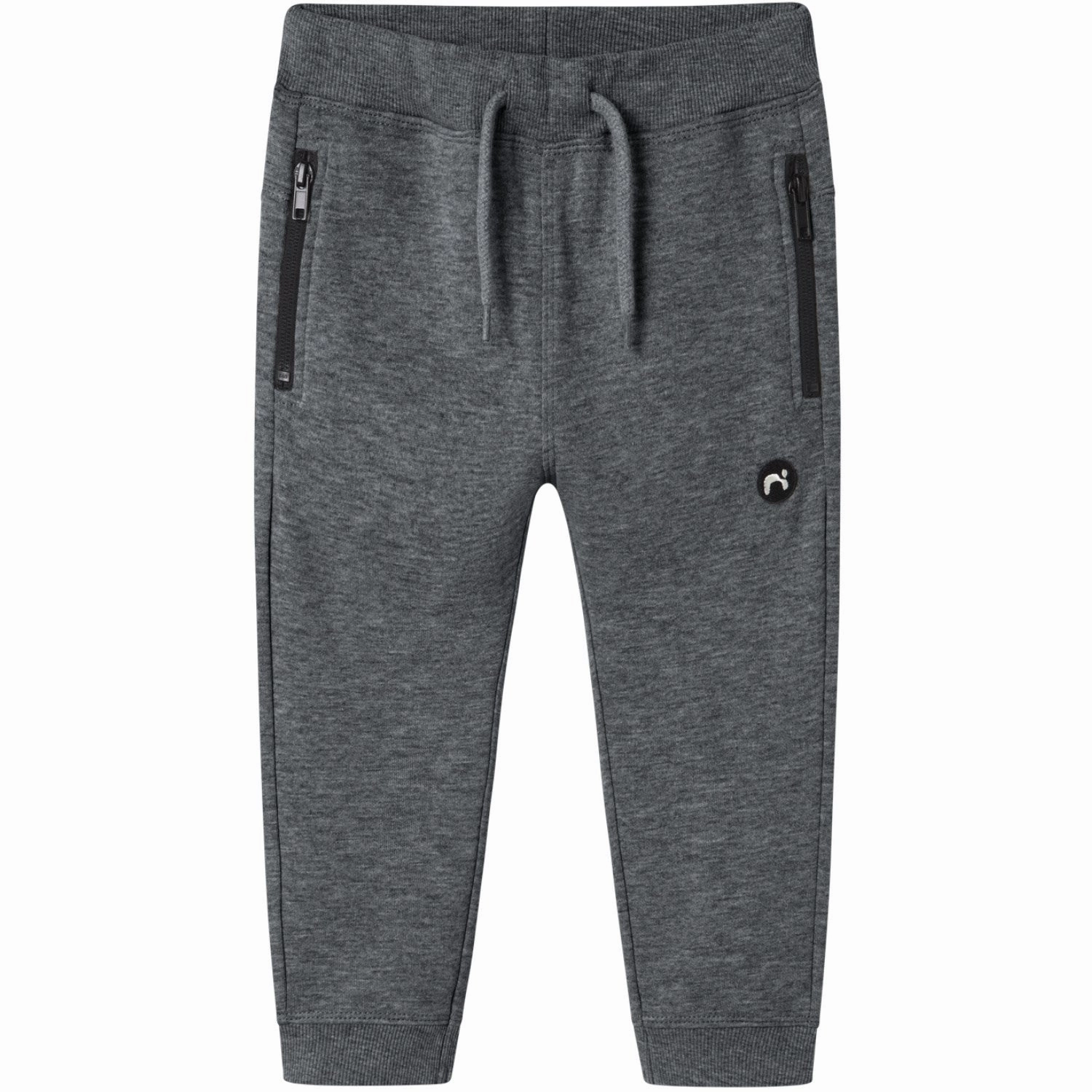 Name It Dark Grey Melange Nmmvimo Swe Pants Bru Noos Cap Temperature Regulation Tech