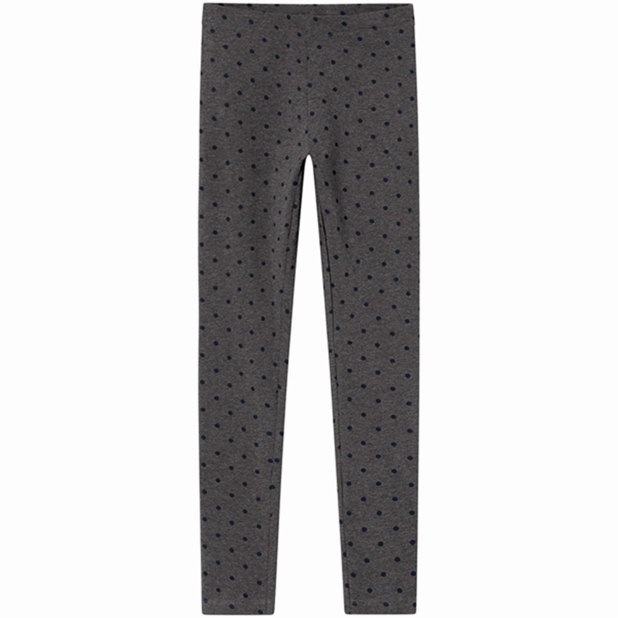 Name it Dark Grey Melange Vivian Leggings AOP Fashionable Comfort