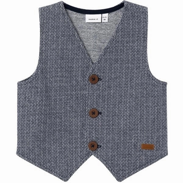 Name it Dark Sapphire Fort Sweat Vest recreation