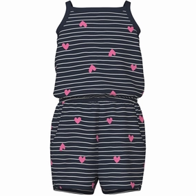 Beach Basic Slim Simple Name It Dark Sapphire Hearts Vigga Strap Suit